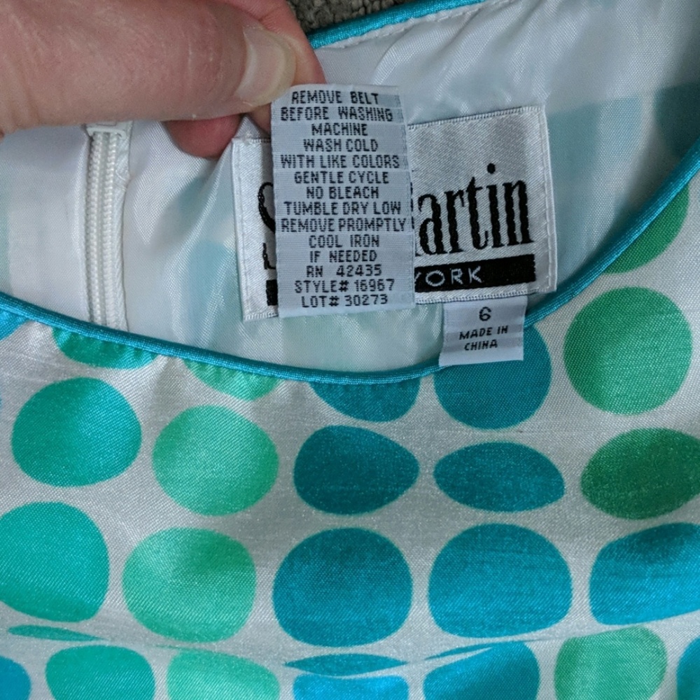 Sheri Martin Polka Dot Dress - Picture 7 of 7
